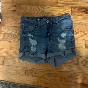 AEROPOSTLE BLUE JEAN SHORTS